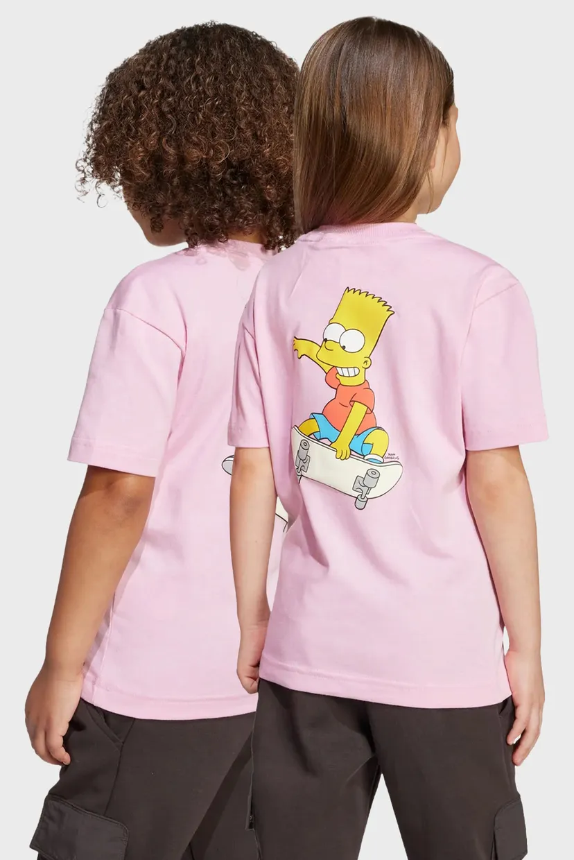 Дитяча рожева футболка The Simpsons Kids 3