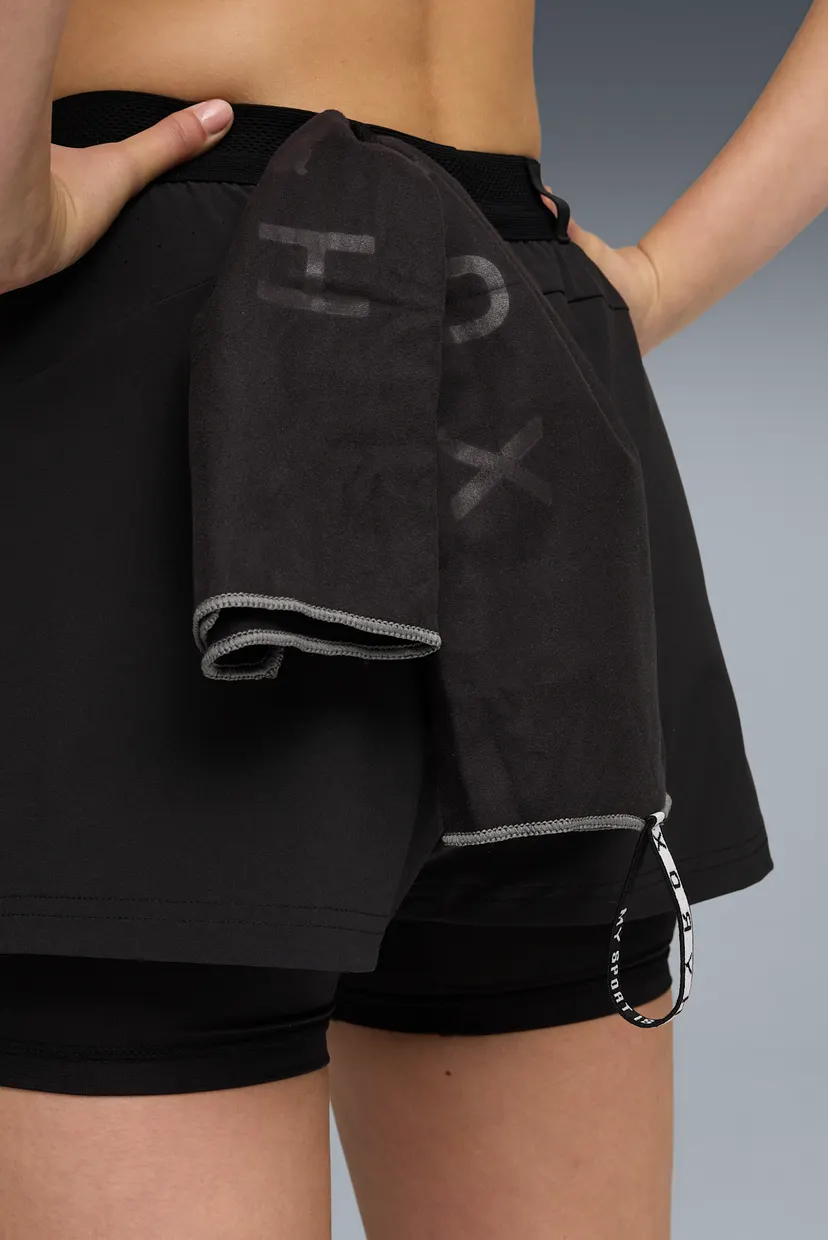 Женские черные шорты PUMA x HYROX DRYELITE 2-in-1 Shorts Women 5