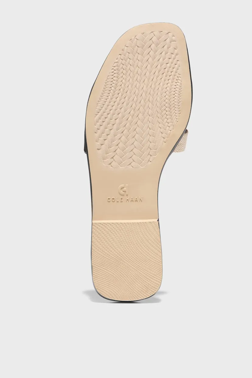 Жіночі чорні шкіряні слайдери Chrisee Slide Sandal 6