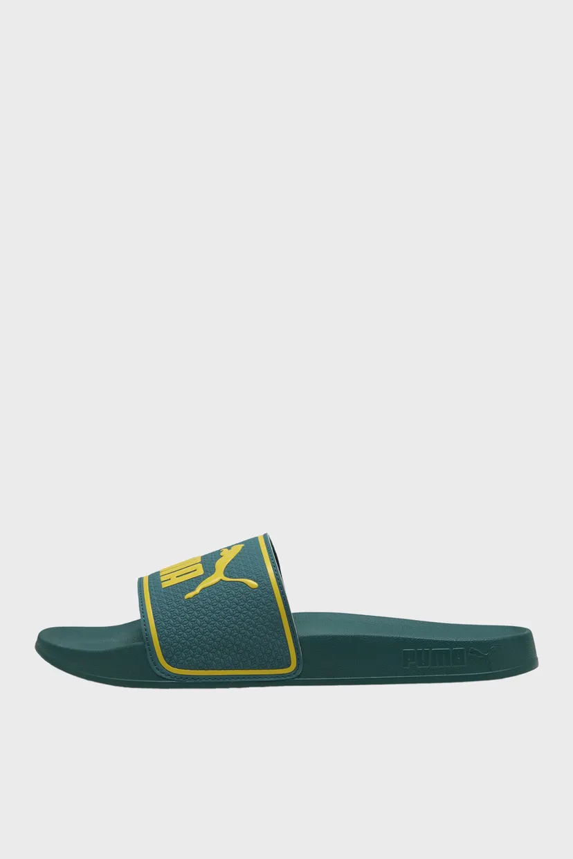 Темно-зеленые слайдеры Leadcat 2.0 Slides Unisex 3