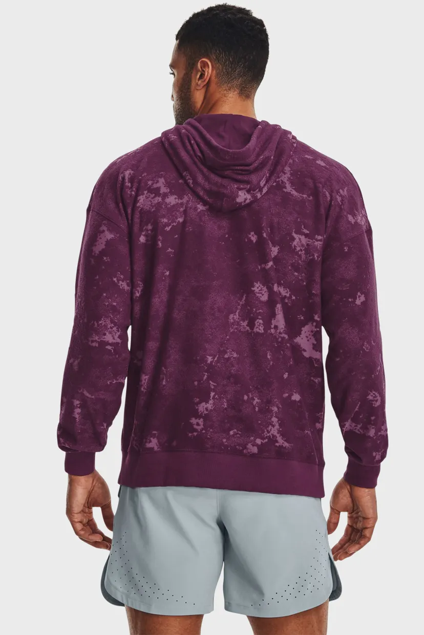 Чоловіче фіолетове худі UA Journey Terry Hoodie 3