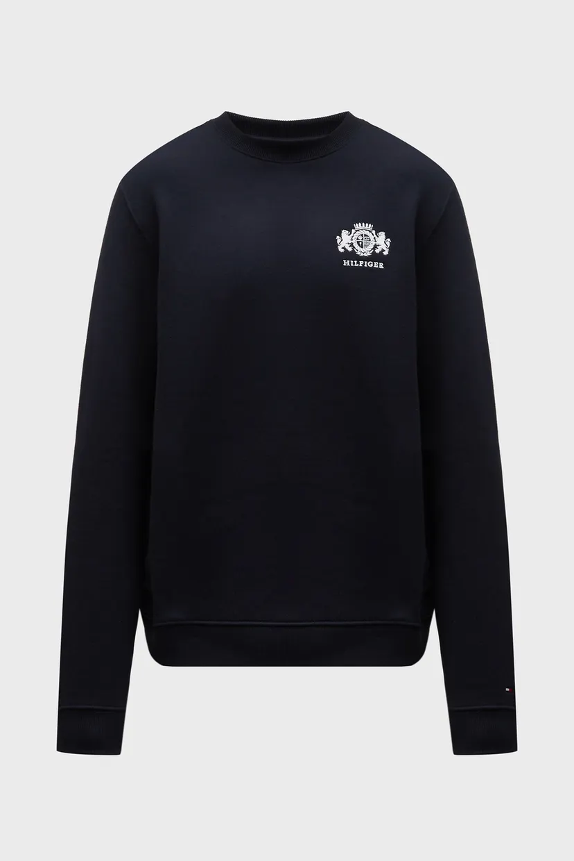 Мужской темно-синий свитшот SMALL CREST EMRBO SWEATSHIRT 5
