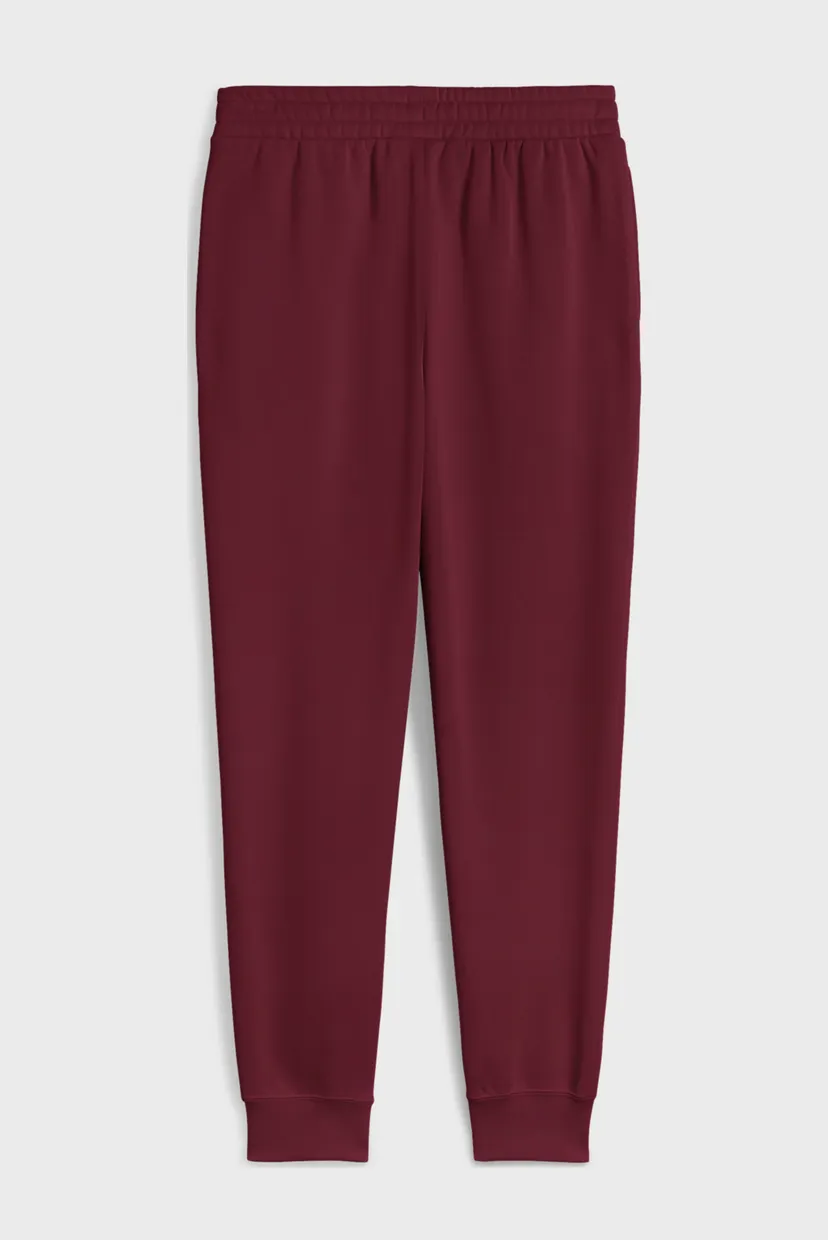 Женские бордовые спортивные брюки ESS Small No. 1 Logo Sweatpants Women 5