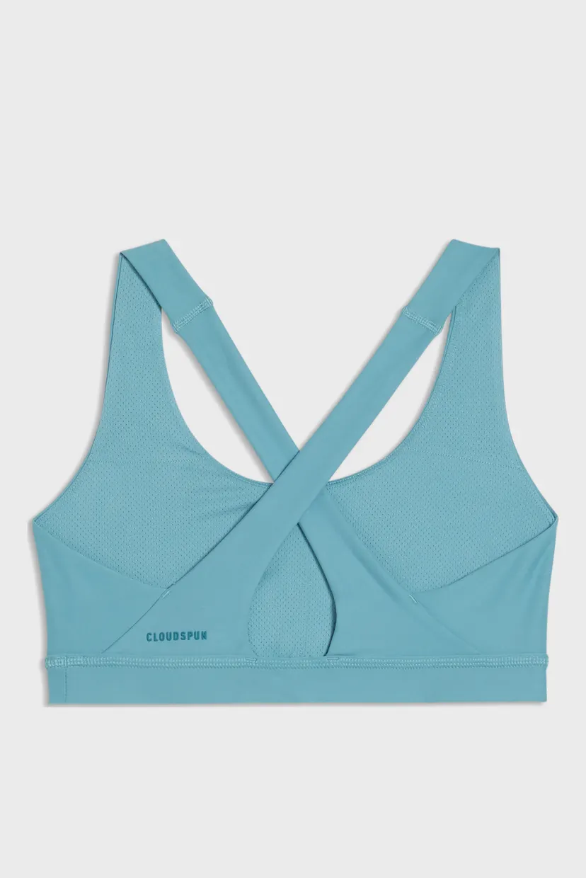 Женский голубой топ CLOUDSPUN Training Bra Women 5
