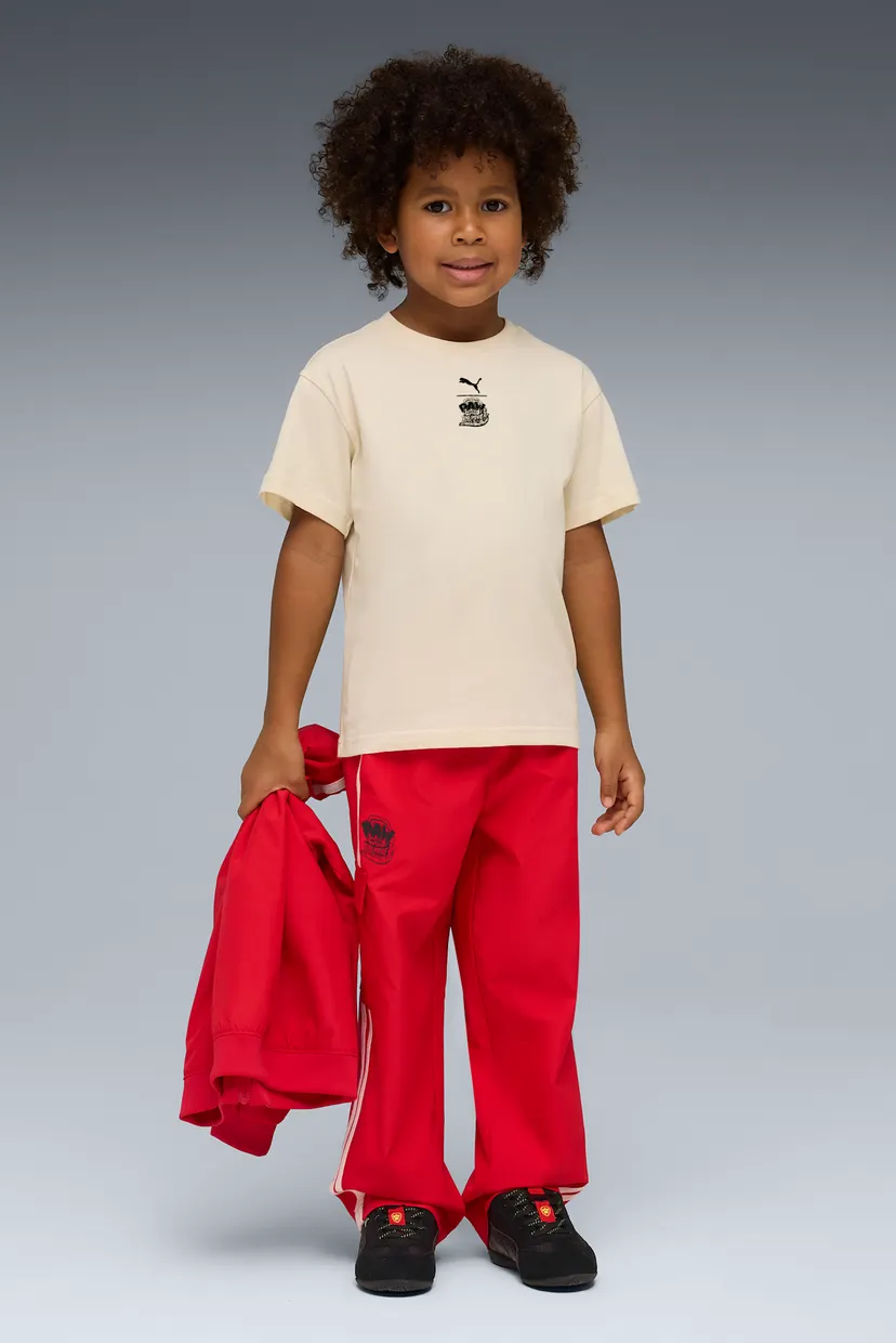 Детская бежевая футболка PUMA x PAW PATROL Relaxed Graphic Tee Kids 3