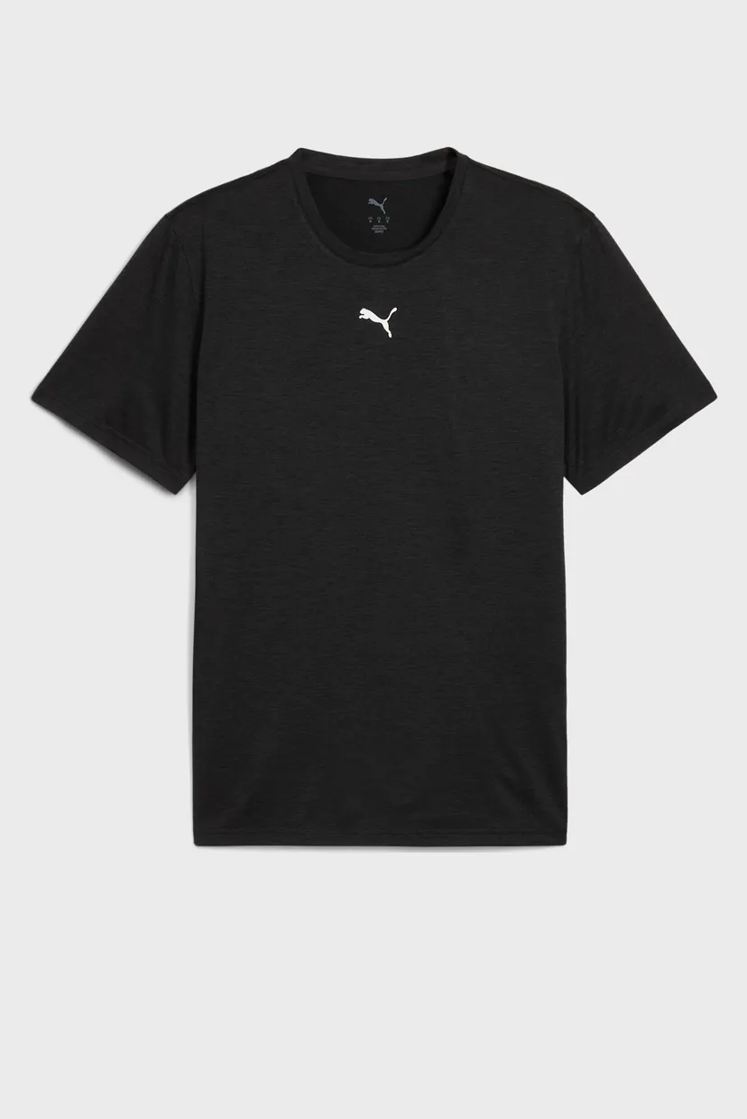 Чоловіча чорна футболка TAD ESSENTIALS Heather Cat Tee Men 6