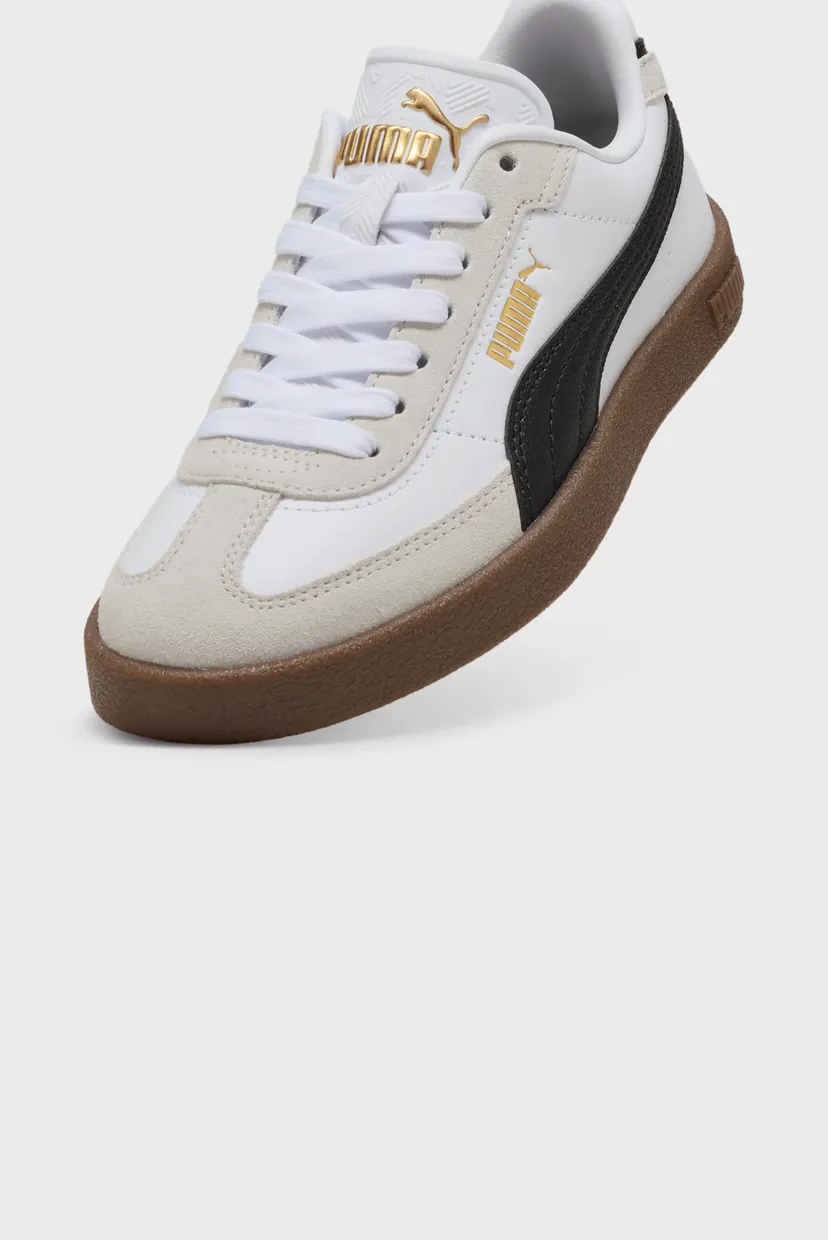 Детские белые кожаные сникерсы Club II Era Sneakers Youth 5