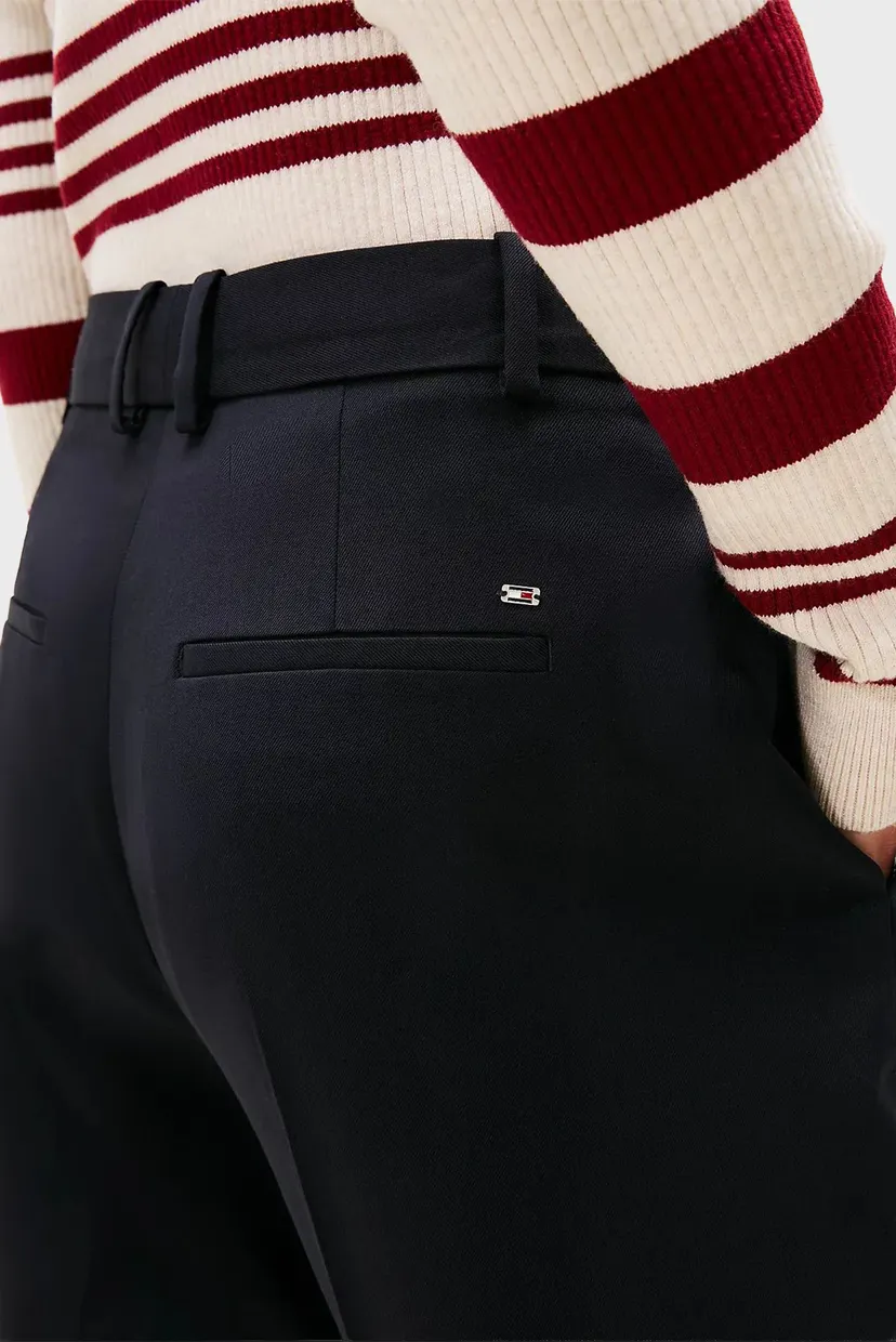 Жіночі темно-сині брюки TIMELESS WOOL SLIM 4