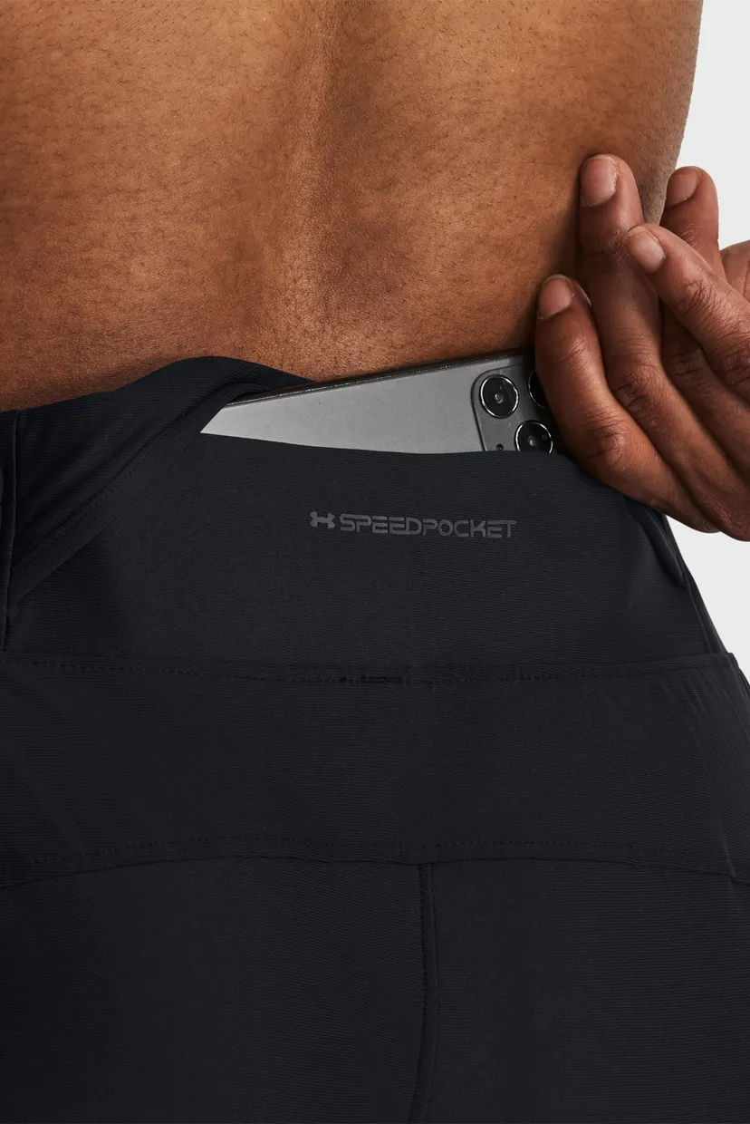 Женские черные спортивные брюки UA Qualifier Elite Pant 4