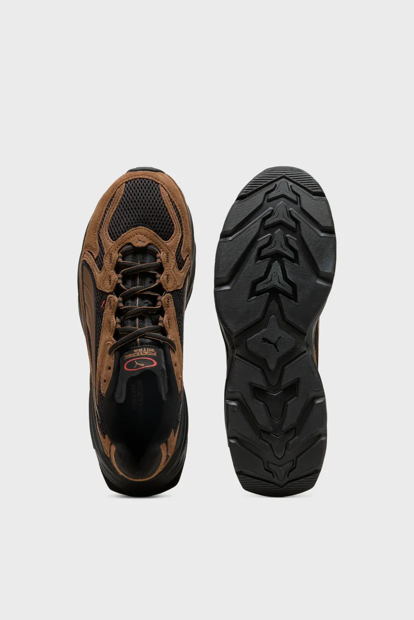Коричневые кроссовки PUMA Fade Sneakers Unisex 4