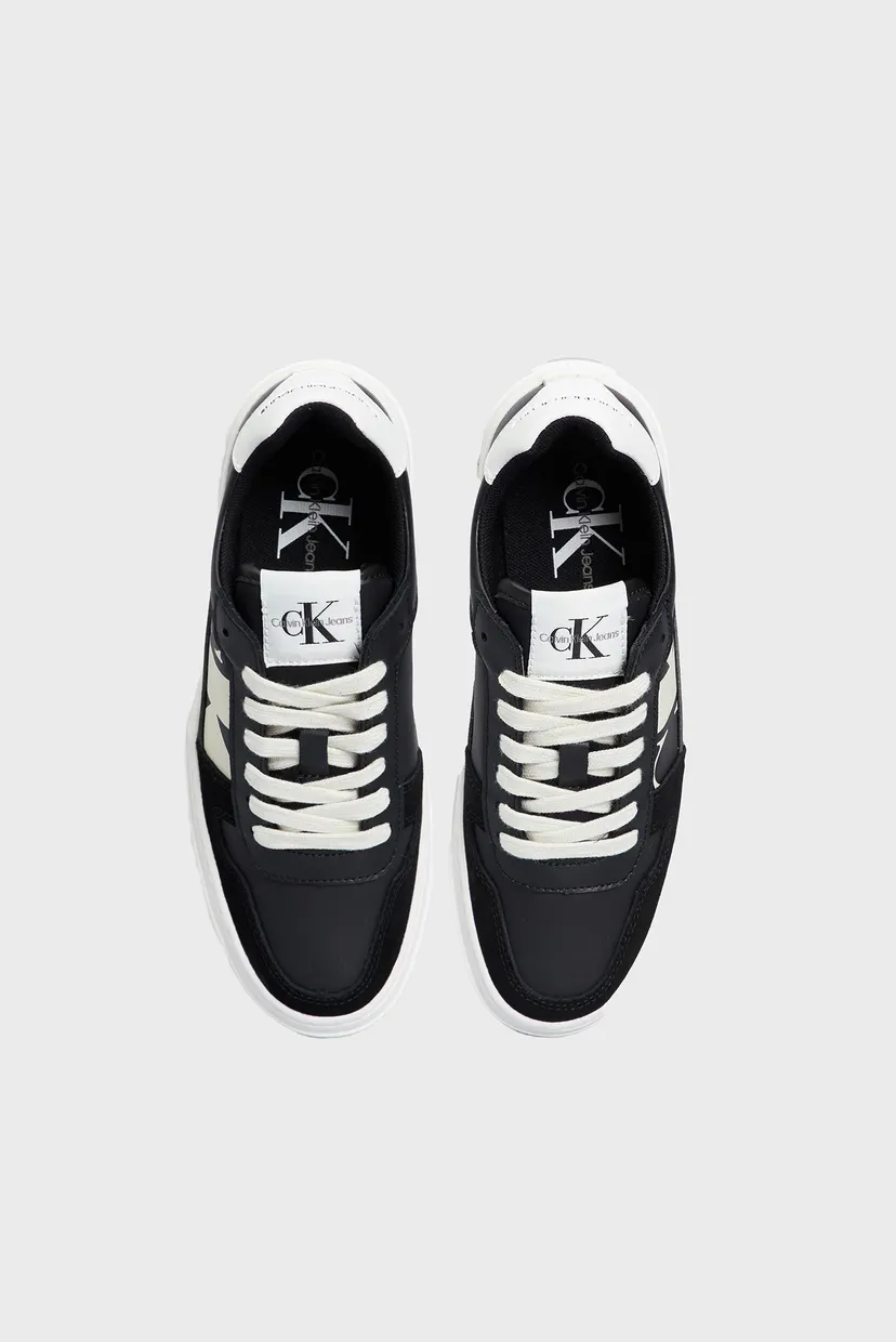 Женские черные сникерcы CUPSOLE FLATFORM MIX LTH WN 4