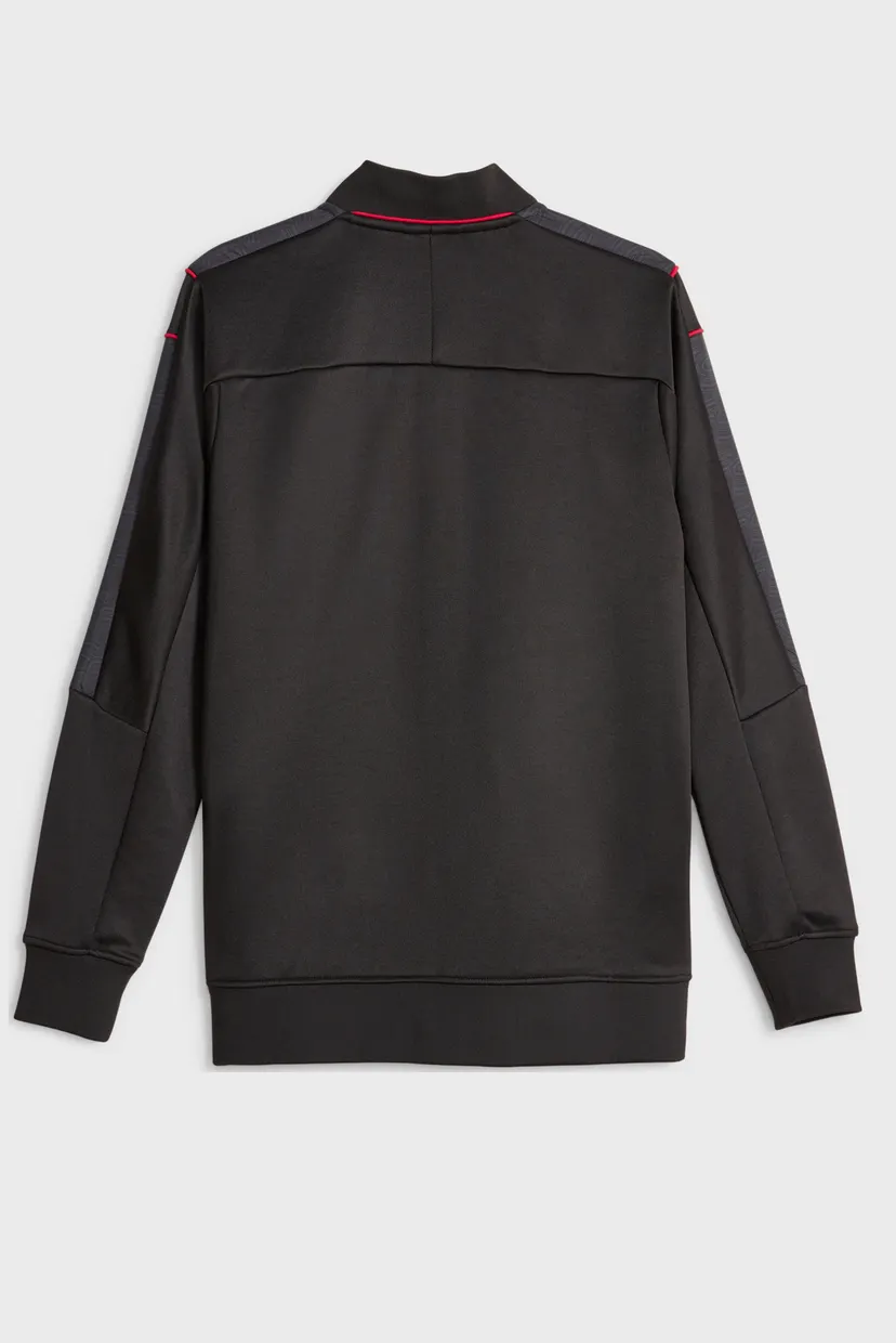 Мужской черный бомбер Scuderia Ferrari Race MT7 Track Jacket 8
