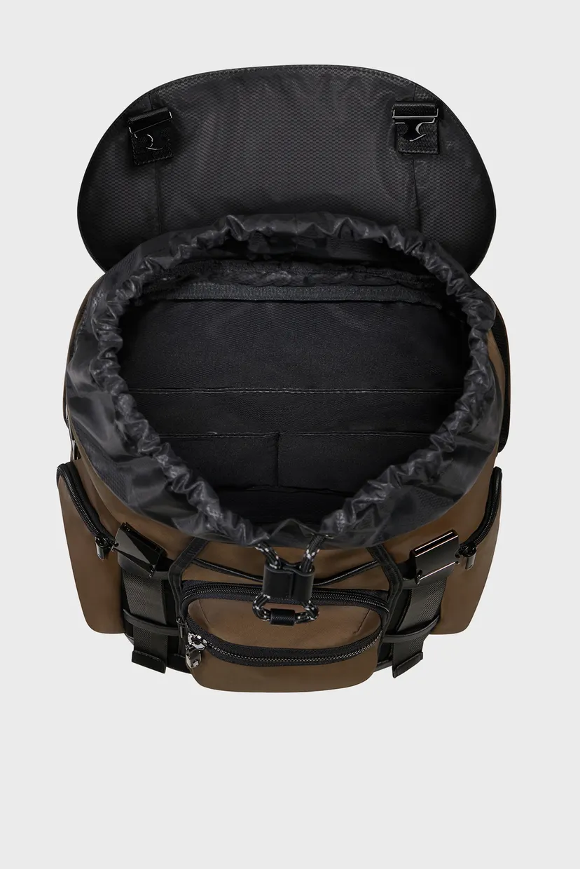 Мужской коричневый рюкзак RELYON BROWN 5