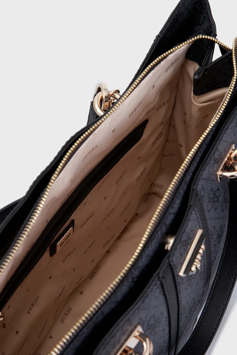 Жіноча темно-сіра сумка з візерунком NOREEN SML GIRLFRIEND CARRYALL 6