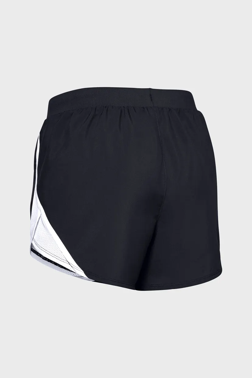 Жіночі чорні шорти UA Fly By 2.0 Short-BLK 9