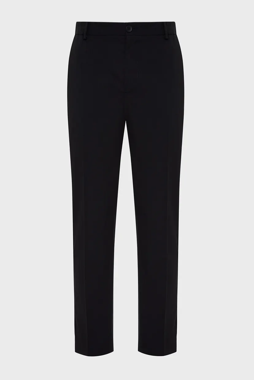 Мужские черные брюки TRAVEL GABARDINE SLIM 6