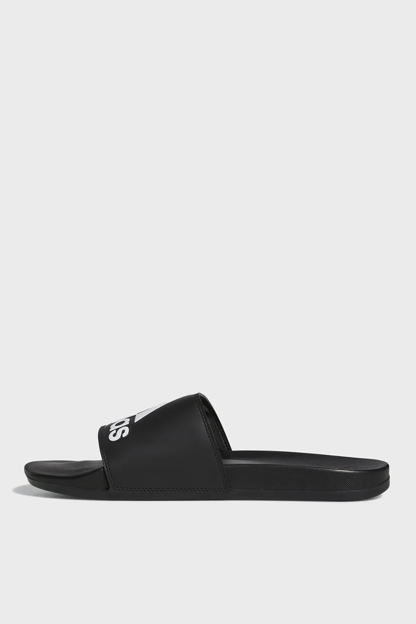 Черные слайдеры Adilette Comfort 6
