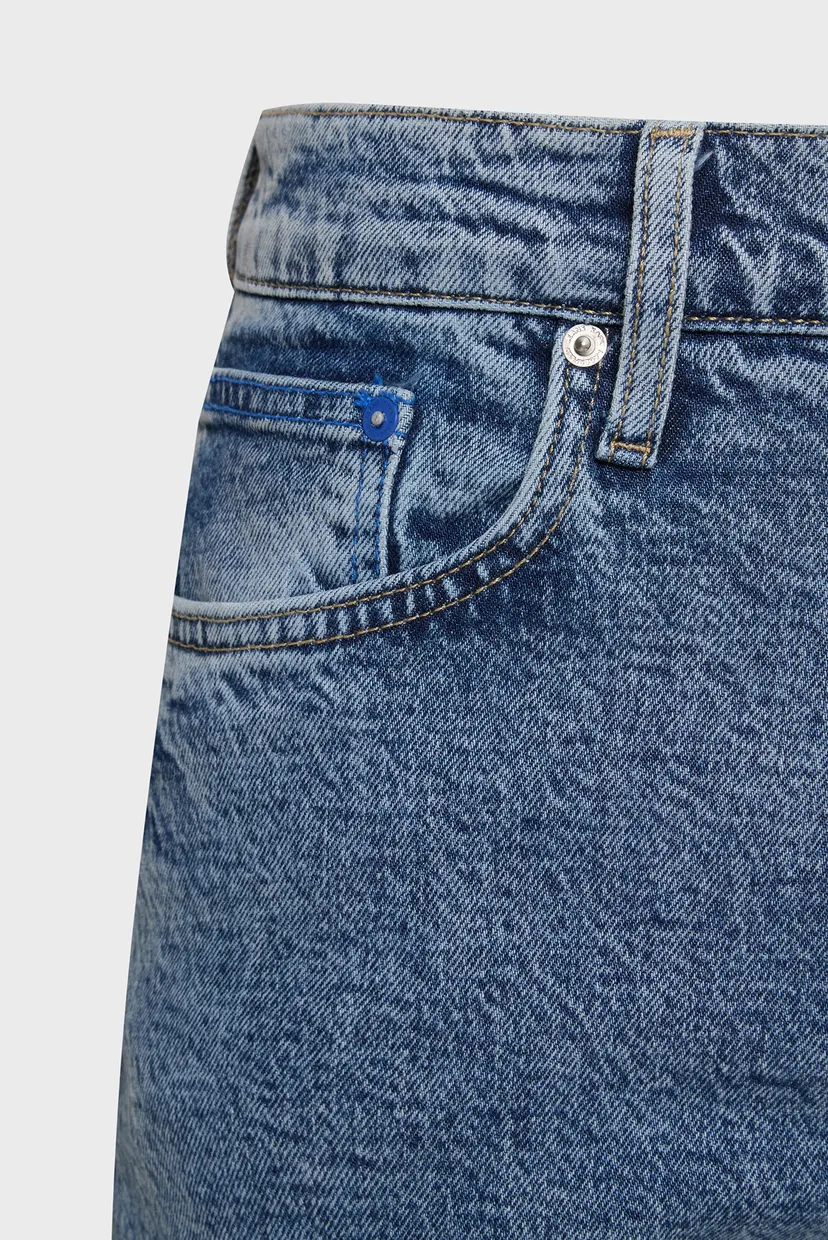 Чоловічі сині джинси straight denim 3