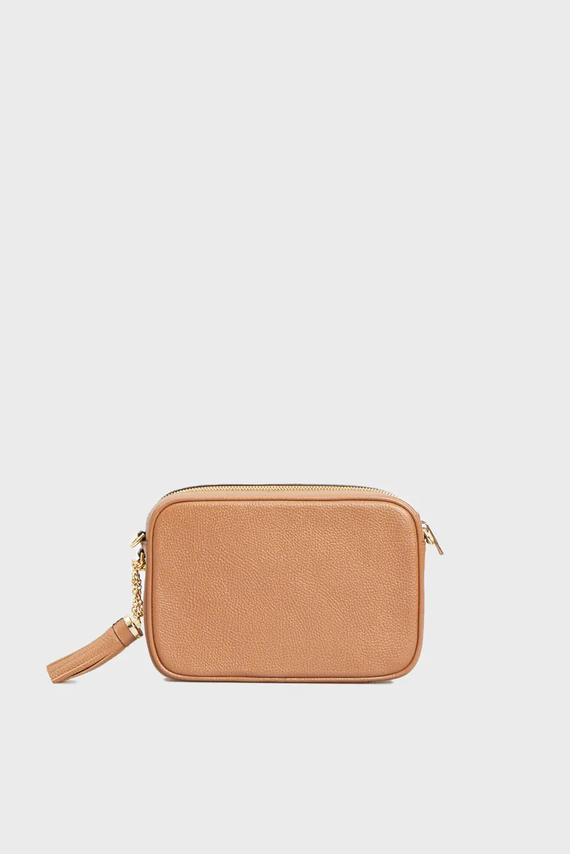 Жіноча руда шкіряна сумка JET SET CROSSBODY 4