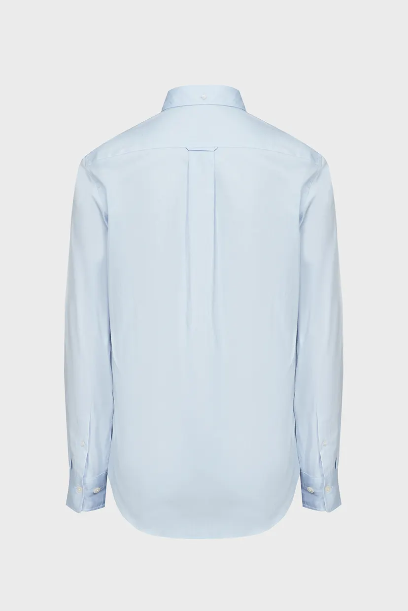 Чоловіча блакитна сорочка REG PINPOINT OXFORD 9