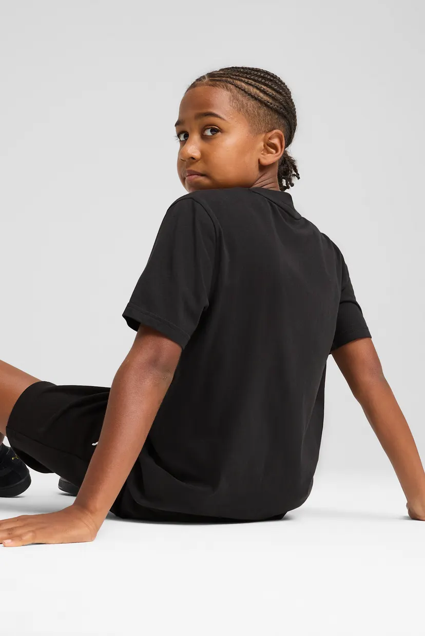 Детская черная футболка WARDROBE ESS Tee Youth 3