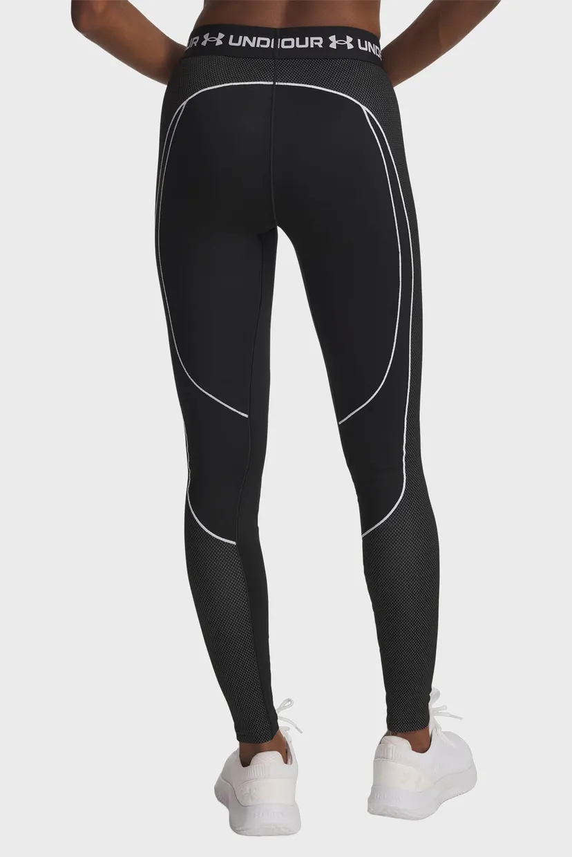 Женские черные термобрюки UA ColdGear Novelty Legging 3