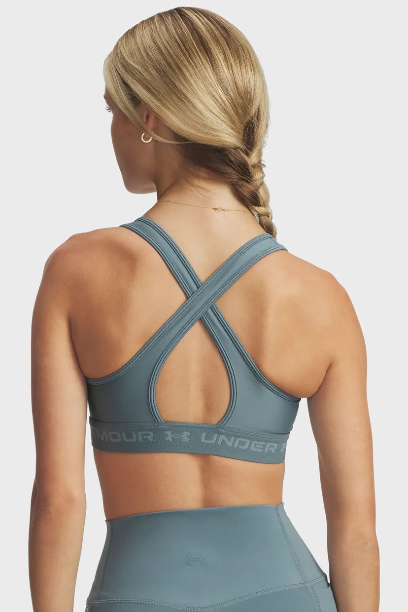 Женский бирюзовый топ Crossback Mid Bra 3