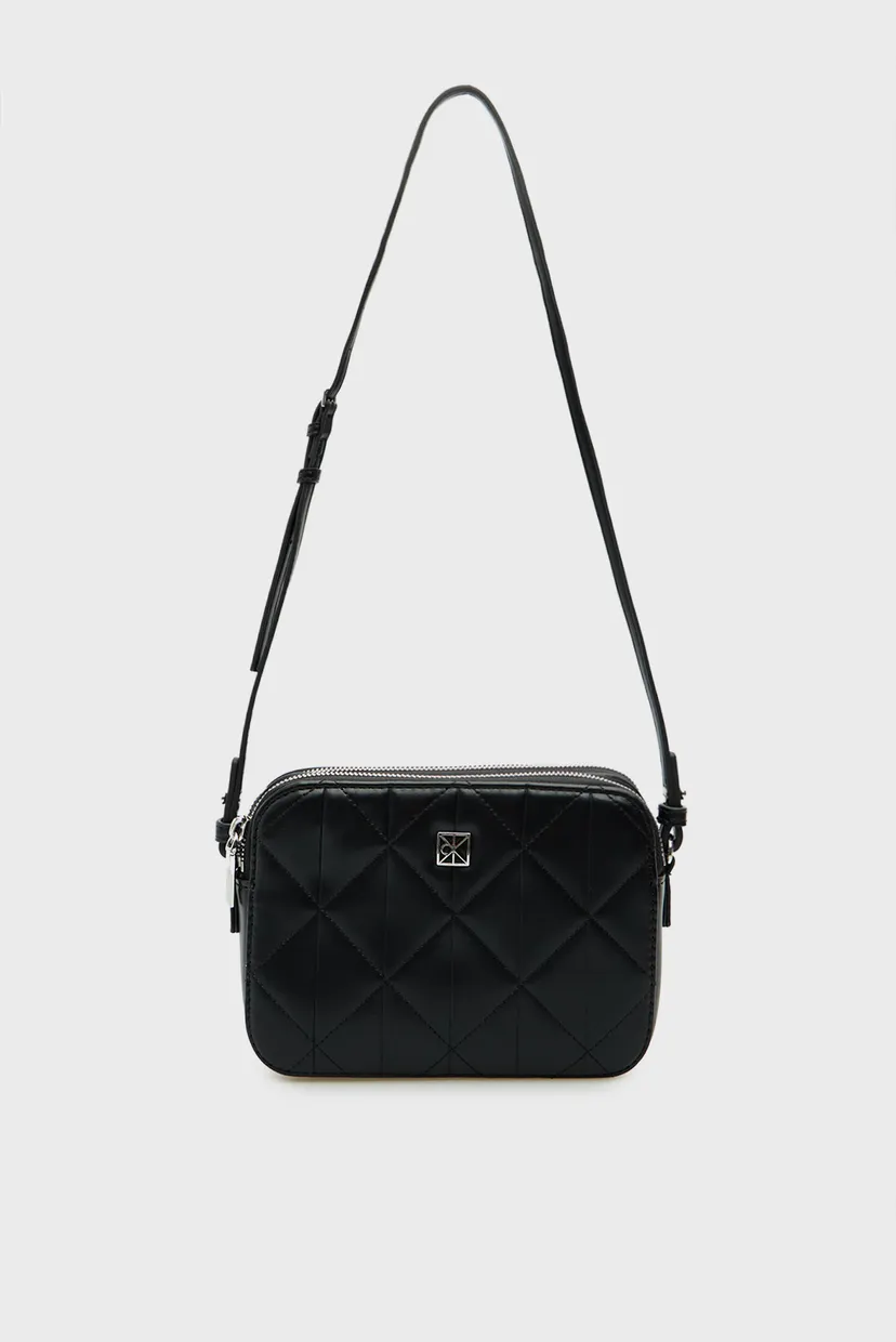 Жіноча чорна сумка QUILTED 5