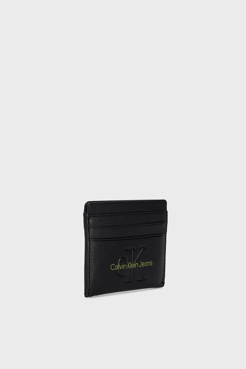 Жіночий чорний кардхолдер SCULPTED CARDCASE 6CC MONO 3