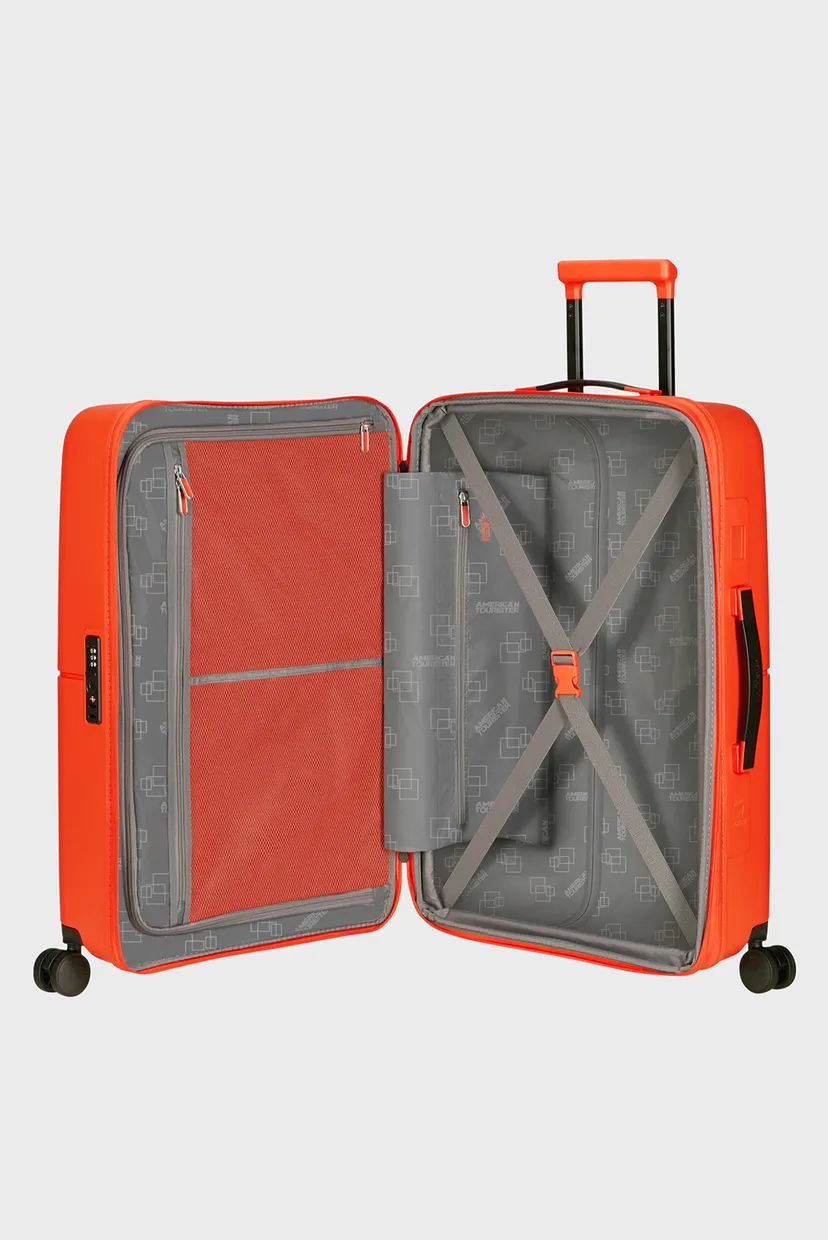 Помаранчева валіза 67 см DASHPOP TANGERINE RED 5
