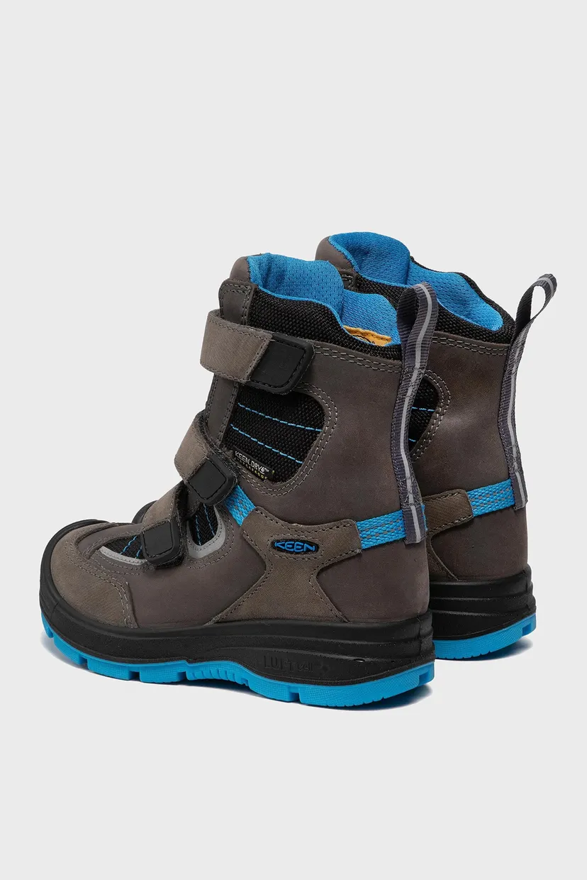 Дитячі коричневі шкіряні хайтопи REDWOOD WINTER WP Y 4