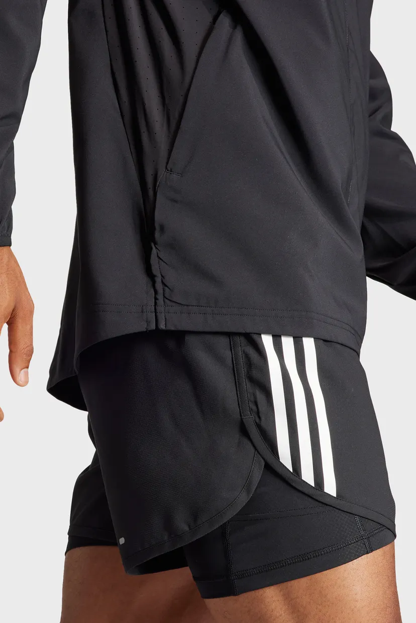 Мужская черная ветровка Adizero Essentials 5
