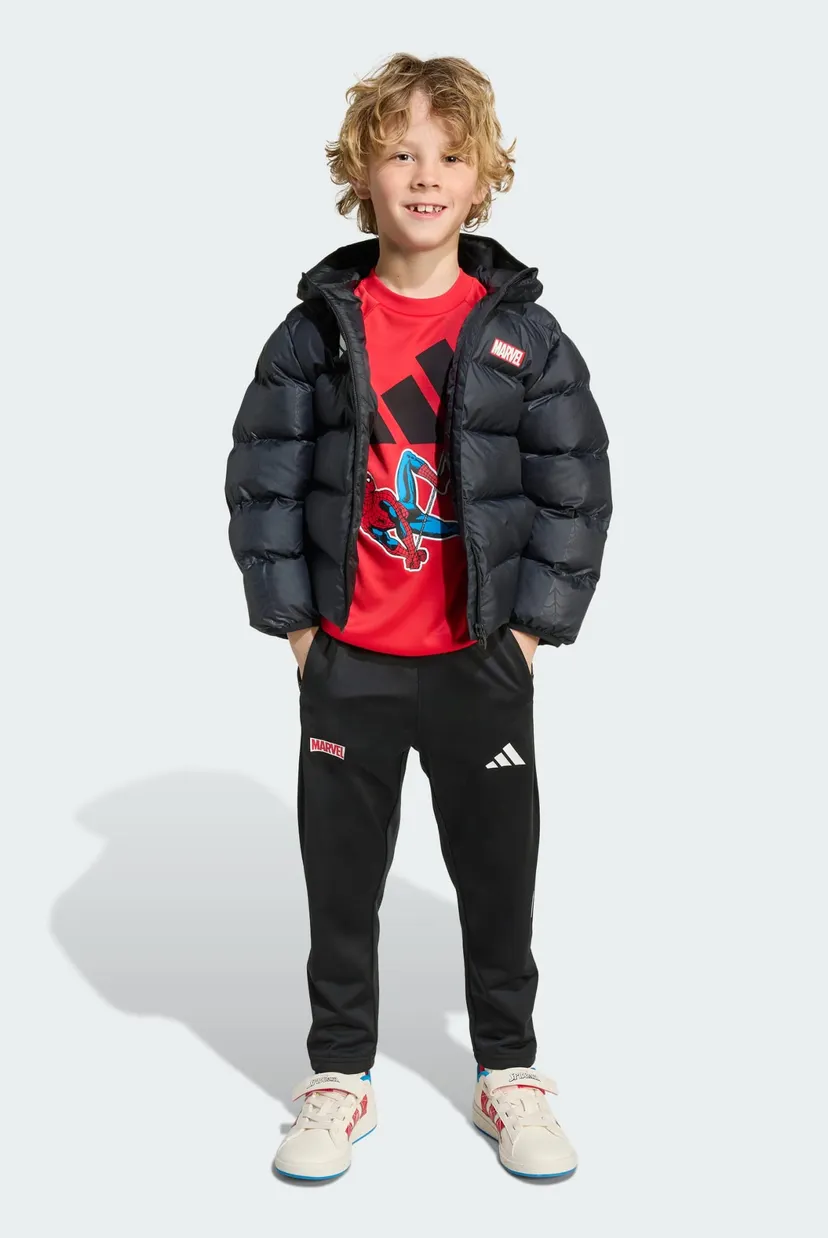 Детская черная куртка adidas Marvel Spider-Man Kids 3
