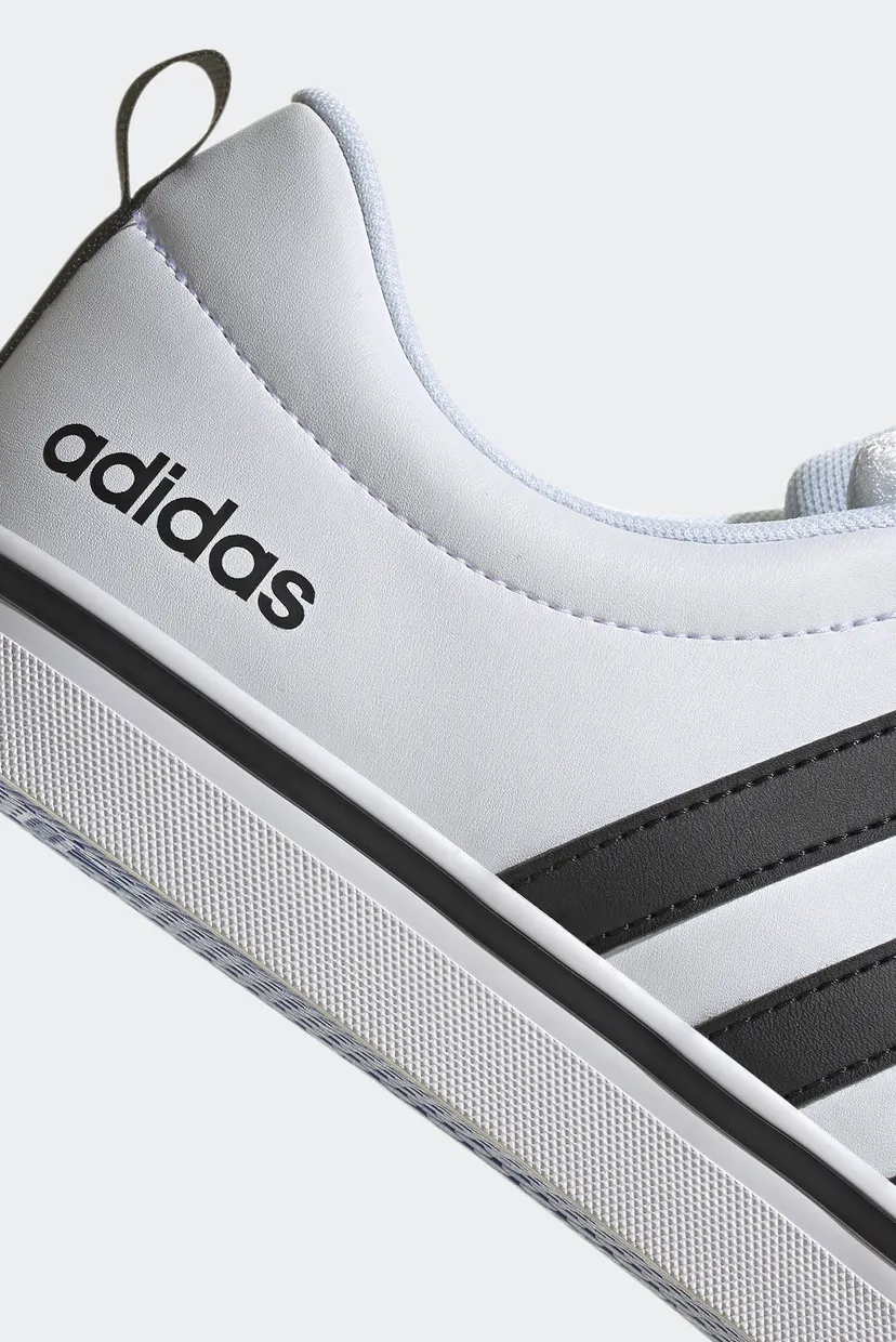 Мужские белые сникерсы VS Pace 2.0 3-Stripes Branding Synthetic Nubuck 8