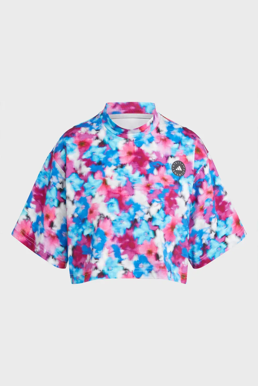 Жіноча футболка з візерунком adidas by Stella McCartney Printed 6