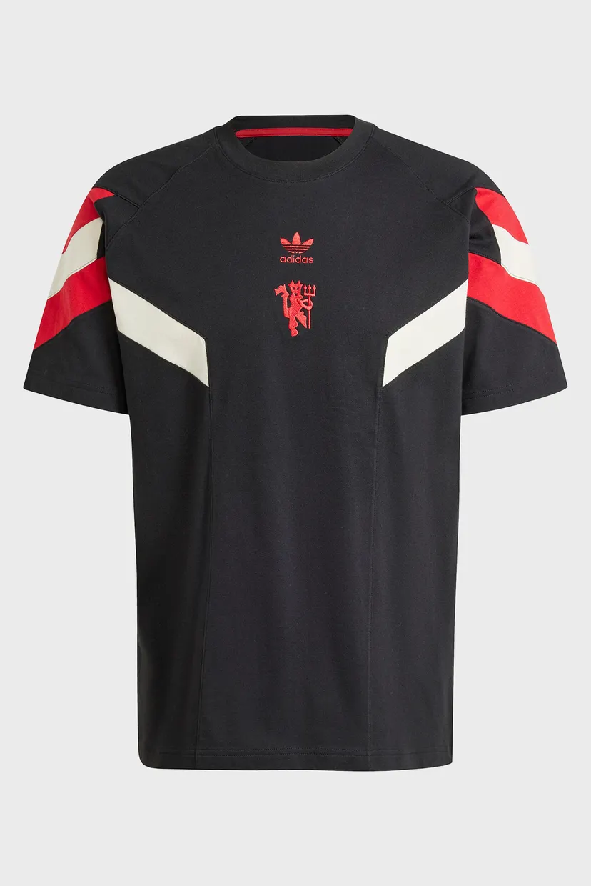 Мужская черная футболка Manchester United Originals 6