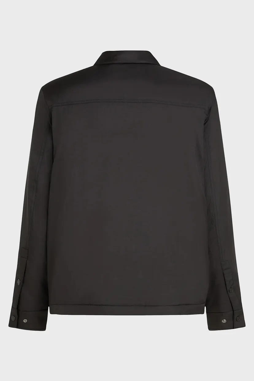 Чоловіча чорна куртка fleece lined 6