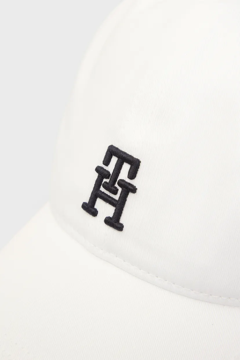 Мужская белая кепка TH IMD COLOR 6 PANEL CAP 4