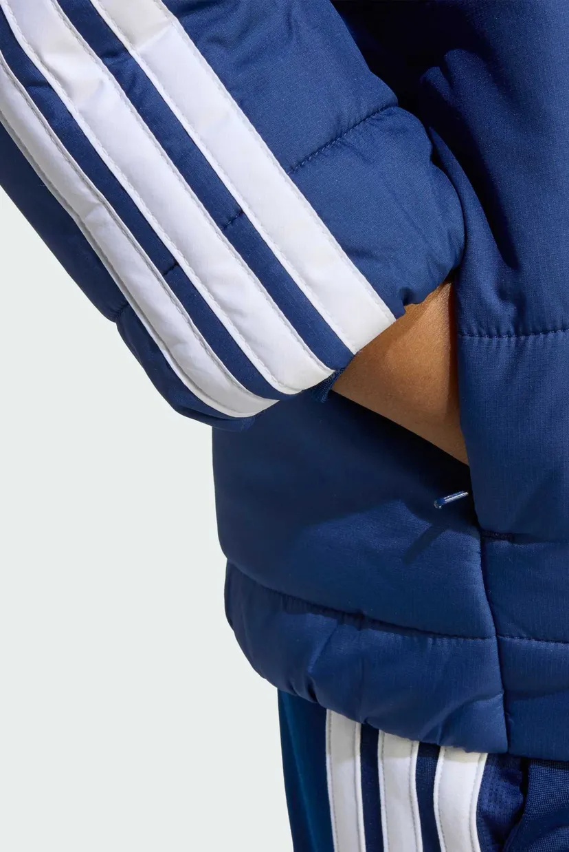 Дитяча синя куртка Essentials 3-Stripes Padded Kids 8