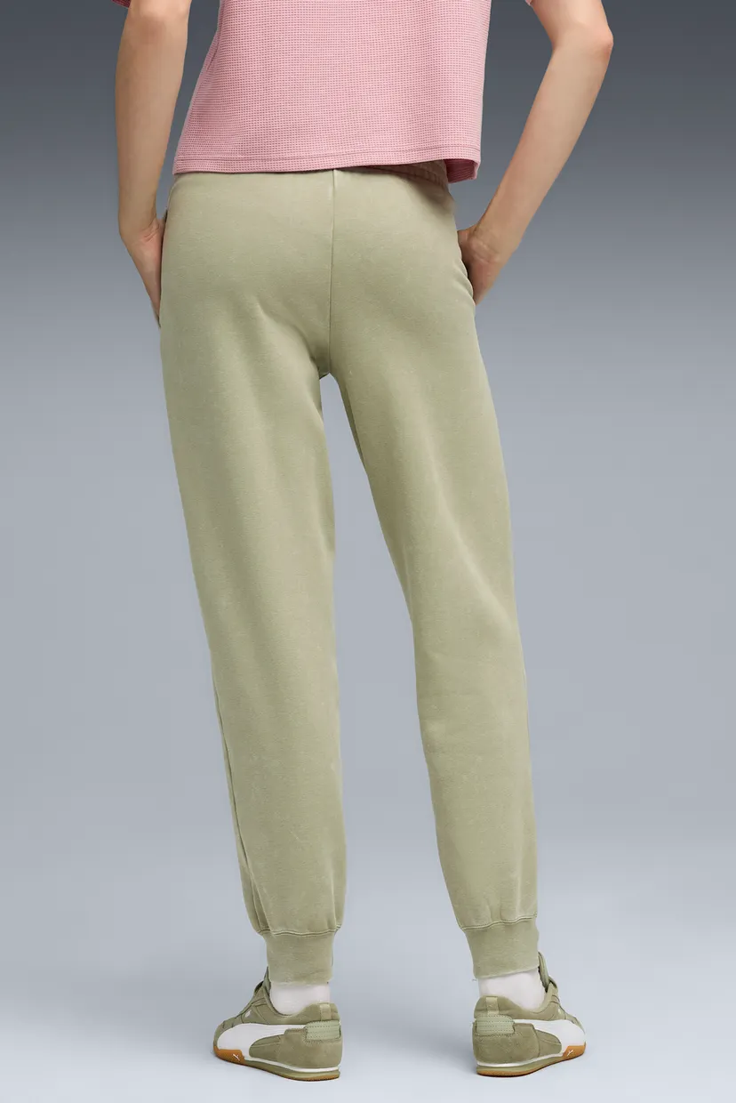 Женские оливковые спортивные брюки Essentials Elevated Comfort Wash Sweatpants Women 3