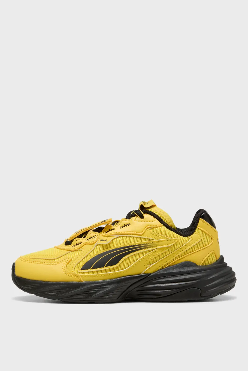 Детские желтые кроссовки PUMA x POKÉMON Fade Pikachu Sneakers Kids 3