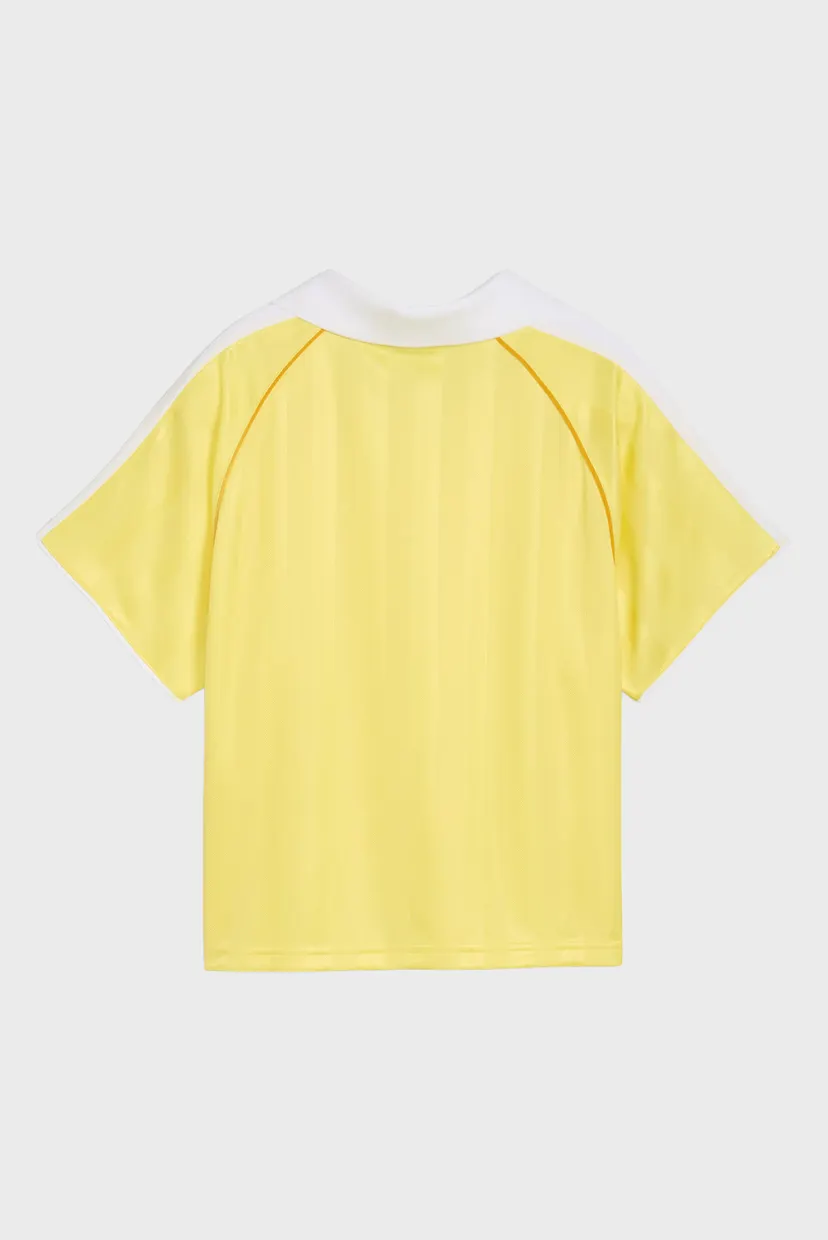 Жіноча жовта футболка T7 Relaxed Football Jersey Women 5
