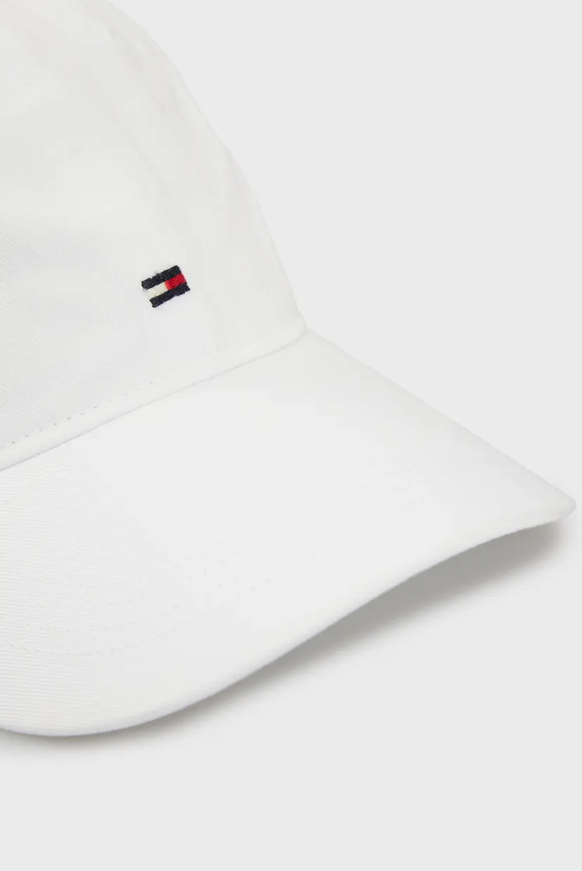 Чоловіча біла кепка TH FLAG SOFT 6 PANEL CAP 3