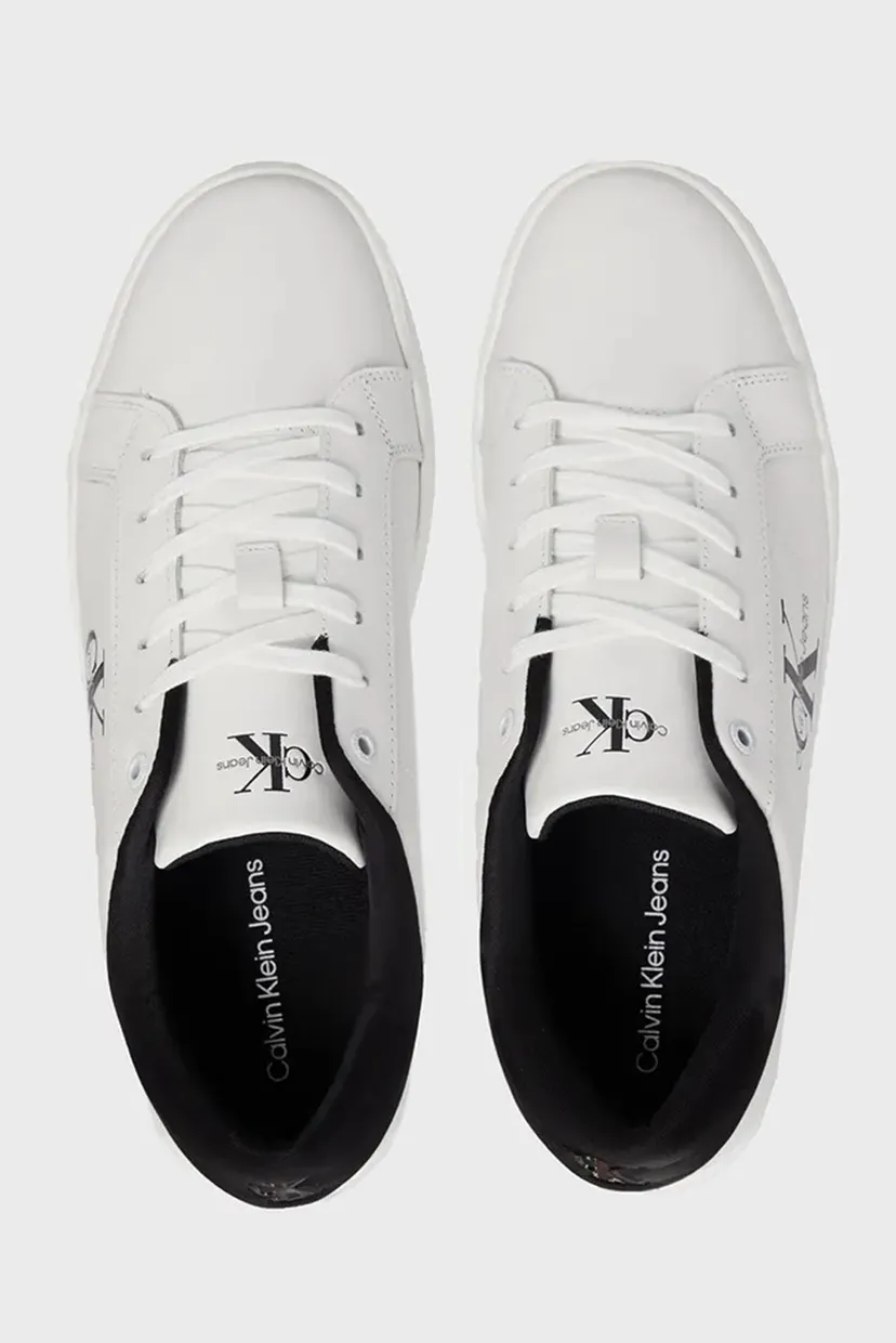Мужские белые кожаные сникерcы CLASSIC CUPSOLE LOW ML LTH 4