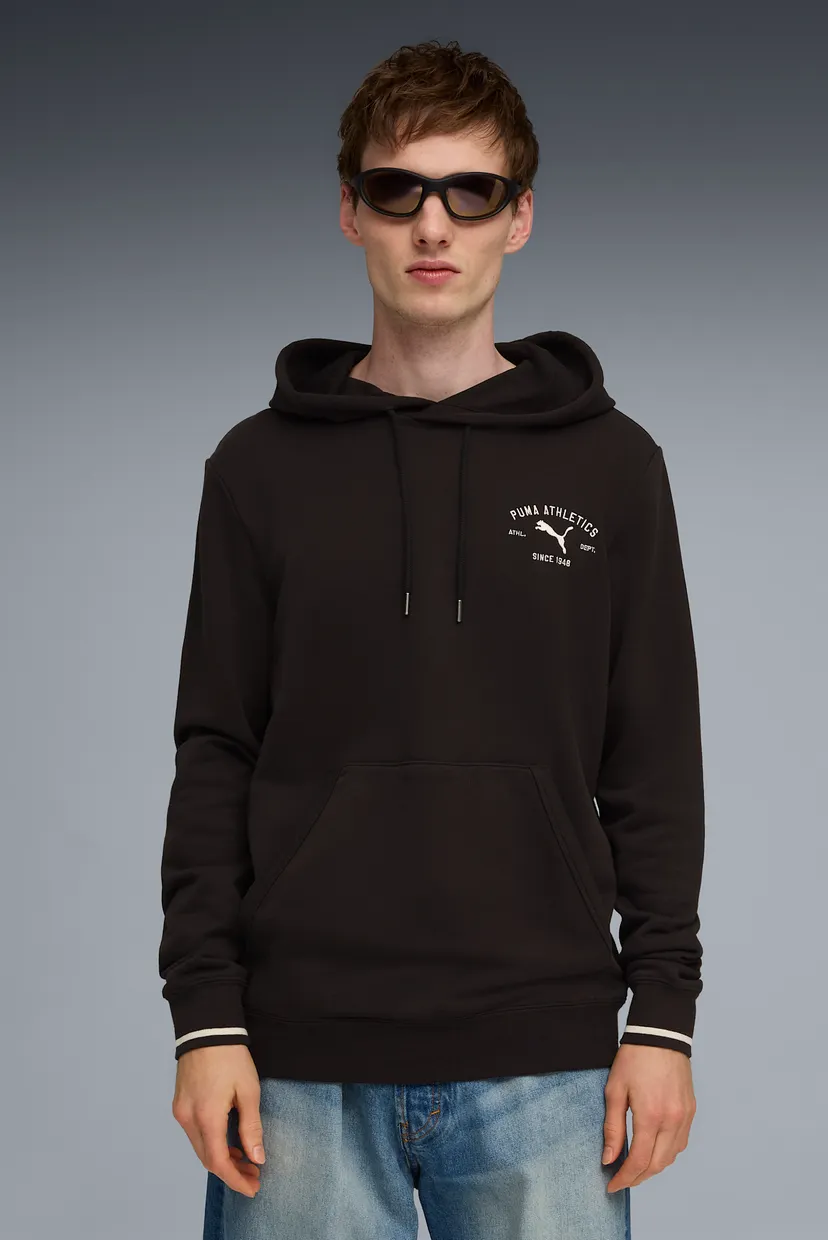 Чоловіче чорне худі PUMA Class Graphic Hoodie Men 3