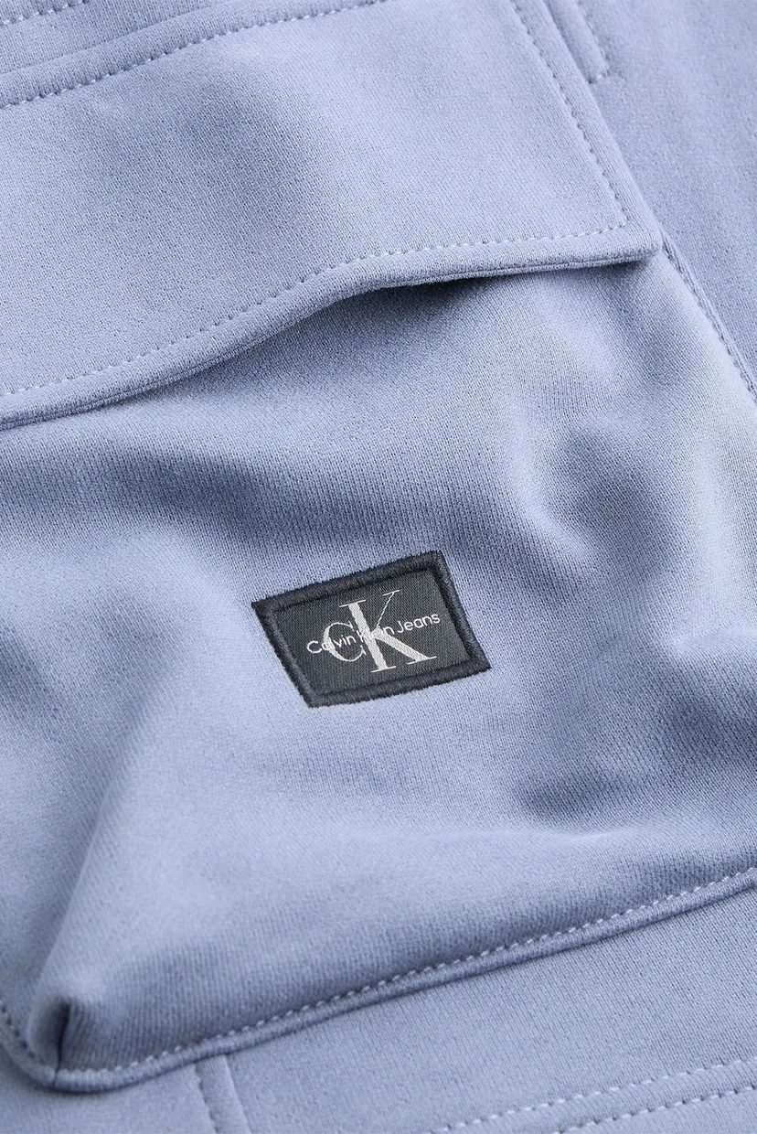 Чоловічі блакитні шорти WOVEN LABEL SHORT 5