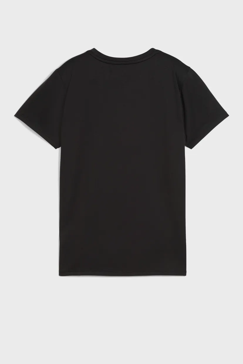 Женская черная футболка TAD ESSENTIALS Logo Tee Women 5