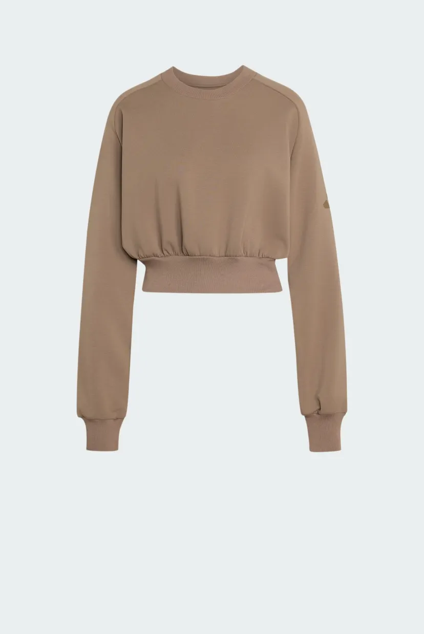 Женский бежевый свитшот ALL SZN Soft Lux Loose 6
