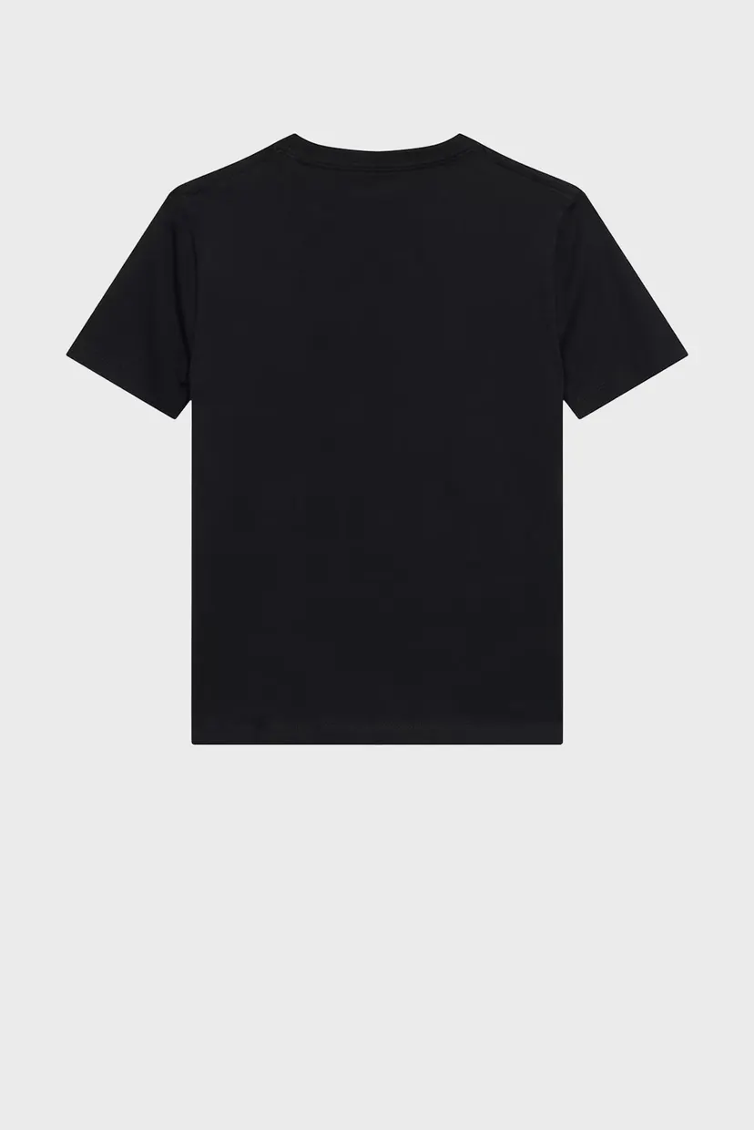 Дитяча чорна футболка PERFORATION SS 6