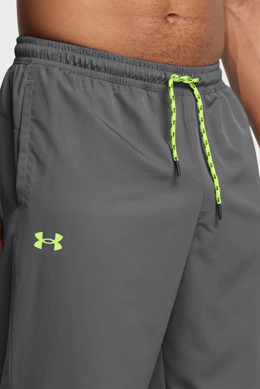 Чоловічі сірі спортивні штани UA Legacy Windbreaker Pant 4